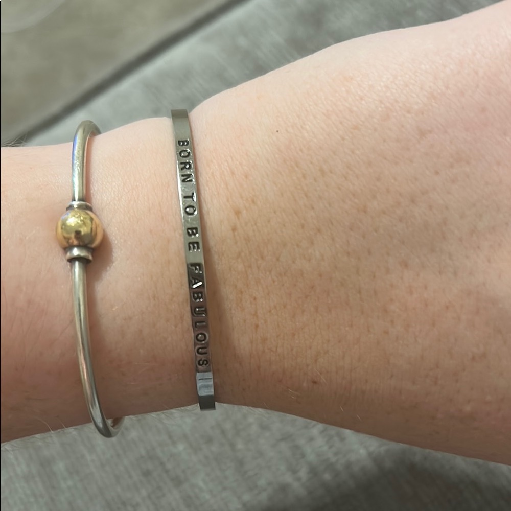 Silver Bangle - Picture 2 of 2